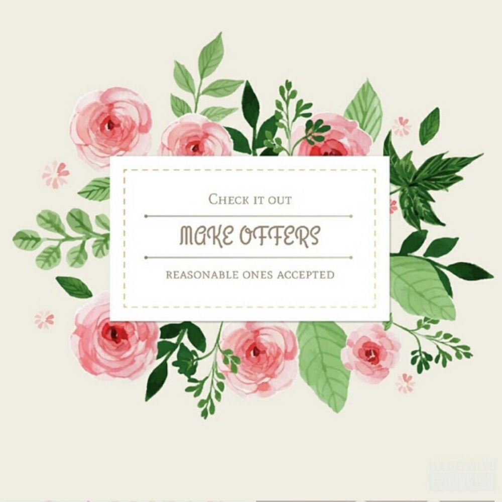 Willing to accept or counter reasonable offers! 🌻